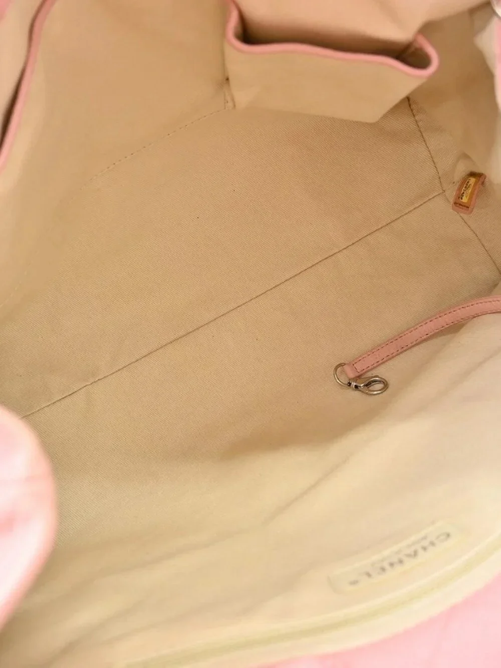 Best08 Chanel Pink Calfskin Small CC Pocket 2way Handbag Shoulder Bag TQ00257